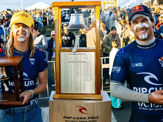 Isabella Nichols et Jack Robinson vainqueurs du Rip Curl Pro Bells Beach 2025
